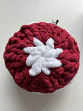 Load image into Gallery viewer, Round Petal Pillows, Chenille Yarn, 14&quot; (various colors)