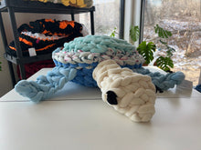 Load image into Gallery viewer, Sea Turtle, Jumbo Stuffie + Floor Pillow [ready to ship]