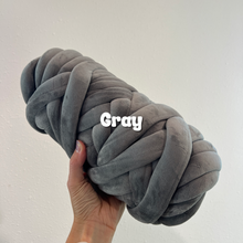 Load image into Gallery viewer, Ultra Lux Velvet Tube Yarn (various colors)