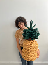 Load image into Gallery viewer, Pineapple, Jumbo Stuffie [Made to Order]